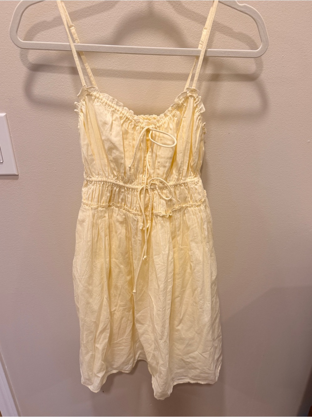American Eagle Drawstring Sundress